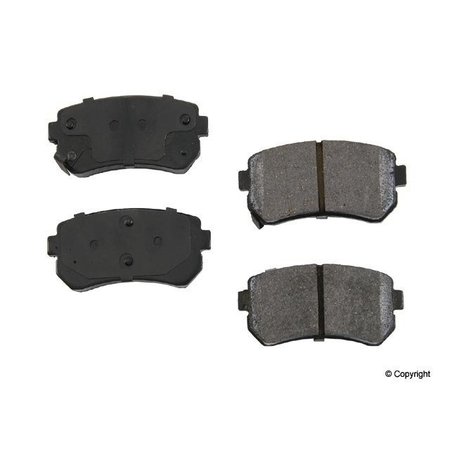 OP PARTS Brake Pad Set, D81157Oc D81157OC